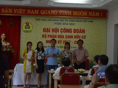 Đại hội các Công đoàn Bộ phận trực thuộc Công đoàn Cơ sở Viện Hóa học