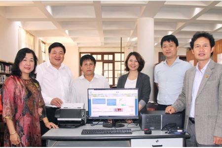 Central Highlands program transfers integrated model of electronic libraries and electronic Atlas for science and technology database management and communication