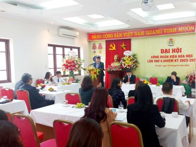 Đại hội công đoàn cơ sở Viện Hóa học nhiệm kỳ 2023-2028