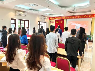 Đại hội Chi đoàn Viện Hóa học nhiệm kỳ 2022-2024 thành công tốt đẹp