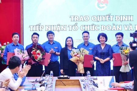 Đoàn TNCS Hồ Chí Minh Viện Hàn lâm Khoa học và Công nghệ Việt Nam chính thức trực thuộc Đoàn các Cơ quan Đảng Trung ương