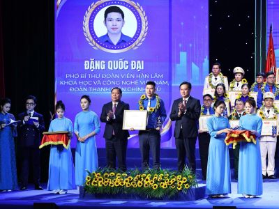 Tuổi trẻ Viện Hàn lâm KHCNVN vinh dự nhận Giải thưởng Lý Tự Trọng năm 2026