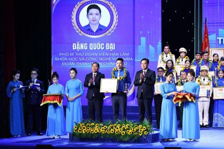 Tuổi trẻ Viện Hàn lâm KHCNVN vinh dự nhận Giải thưởng Lý Tự Trọng năm 2026