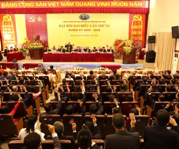 Đại hội đại biểu Đảng bộ Viện Hàn lâm Khoa học và Công nghệ Việt Nam lần thứ IX, nhiệm kỳ 2025 – 2030