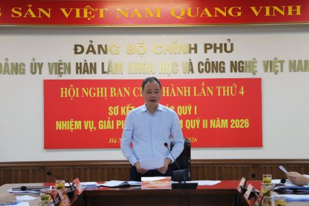 Sơ kết công tác Đảng quý I, nhiệm vụ giải pháp trọng tâm quý II năm 2026