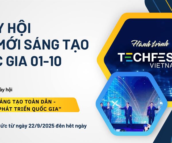 Hưởng ứng Ngày hội Đổi mới sáng tạo quốc gia 01/10