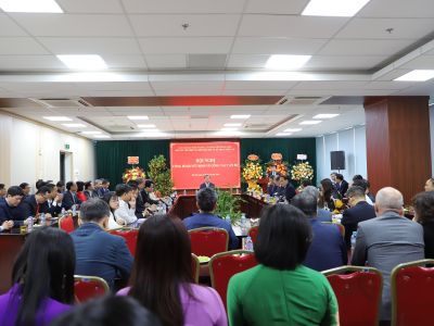 Hội nghị công bố Quyết định và chúc mừng GS.VS. Châu Văn Minh tham gia Ban chấp hành, Ban Thường vụ và giữ chức Bí thư Đảng ủy Liên hiệp các Hội Khoa học và Kỹ thuật Việt Nam nhiệm kỳ 2025 – 2030