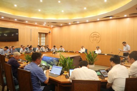 Tăng cường phối hợp triển khai thỏa thuận hợp tác khoa học công nghệ giữa Viện Hàn lâm Khoa học và Công nghệ Việt Nam và UBND thành phố Hà Nội