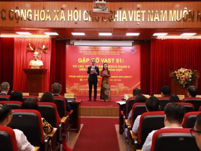 Gặp gỡ VAST51: Từ Trung tâm UNESCO tới Ngoại giao khoa học